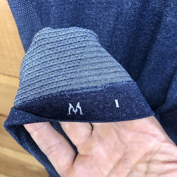 Lululemon Polo Golf Lightweight Shirts Lot Of 2 Mens Size Medium Casual Stretch - Picture 8 of 9